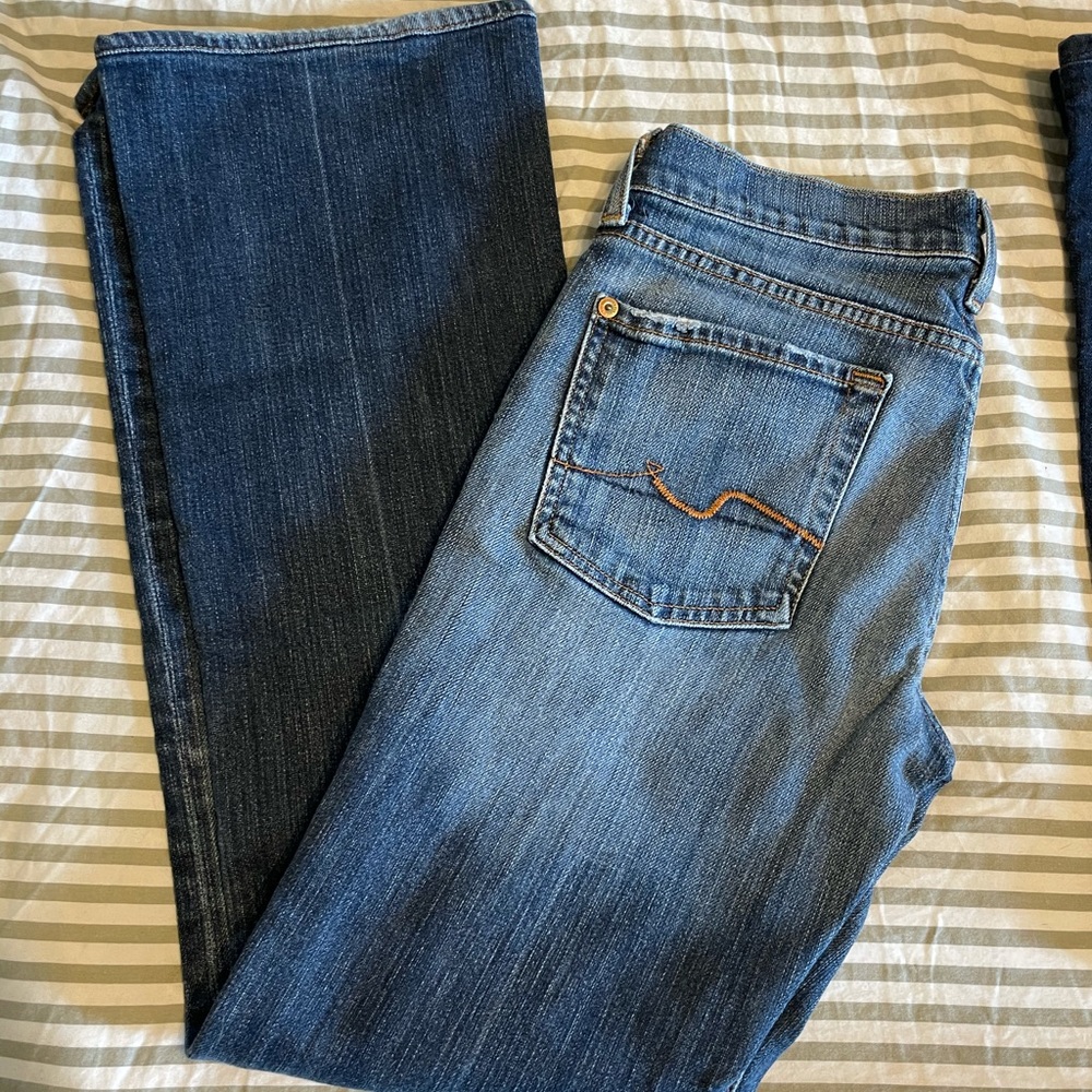 7FAMK Bootcut sz 27